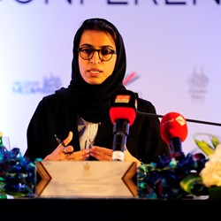 المؤتمر الصحفي للإعلان عن مؤتمر أبوظبي الدولي الثالث لرياضة المرأة