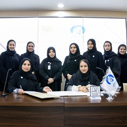 توقيع اتفاقية بين أكاديمية فاطمة بنت مبارك للرياضة النسائية ومؤسسة المباركة 