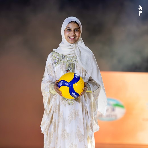 Fatima Bint Mubarak Academy Volleyball Cup for Ladies Kicks Off Amid Large Audience Attendance